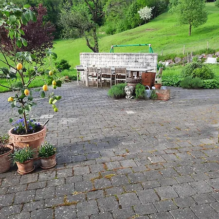 Loftartige In Mit Schwimmteich شقة *